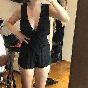 LF Black romper